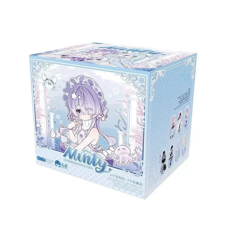 Original Come4free Ocean Gem Series Mystery Box Joint Movable Doll Dress Up Doll Trendy Play Blind Box Ornament Collectible