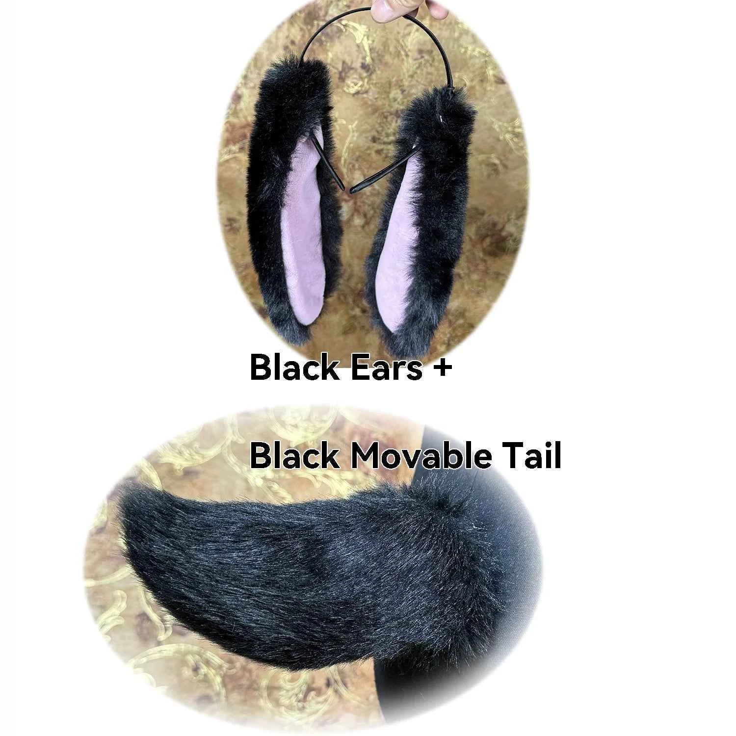 A Movable Rabbit Tail That Combines Voice Control, Swinging, and Patting Functions in One. Props for Role-playing and Performanc