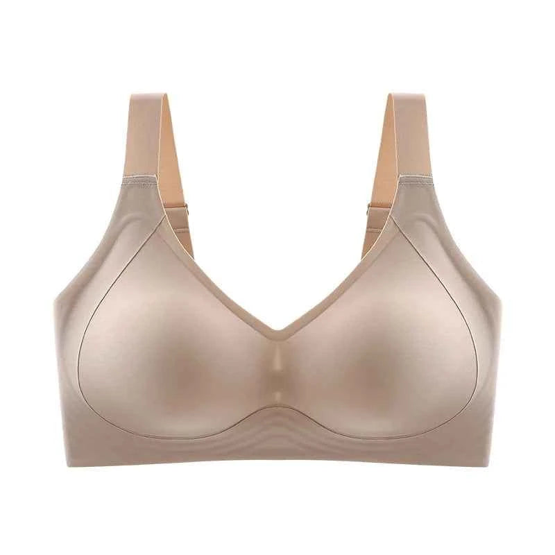 FallSweet Push UP Bra for Women Seamless Plus Size Bras Thin Cup Wireless Bralette Sexy Brassiere Femme M-6XL