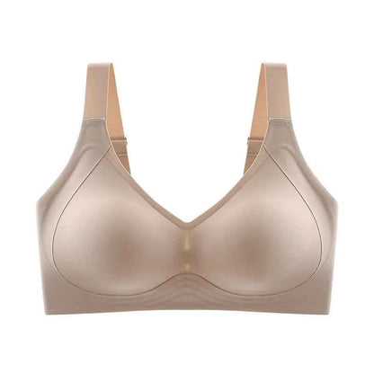 FallSweet Push UP Bra for Women Seamless Plus Size Bras Thin Cup Wireless Bralette Sexy Brassiere Femme M-6XL