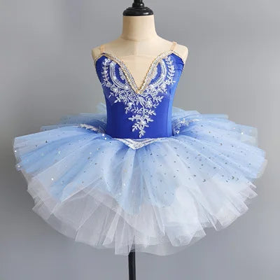 Girls Ballet Tutu Dress for Kids Princess Performance Fairy Costume