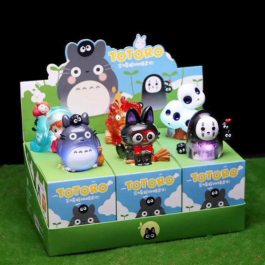 SS69 Totoro PVC Anime Model Blind Box 6-Piece Set Kawaii Home Decor