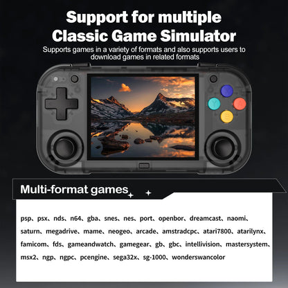 Ampown XU MINI M Handheld Game Console 2.8'' Screen Linux OS MINIM Retro Simulator Video Player Portable Console Children Gifts SS69