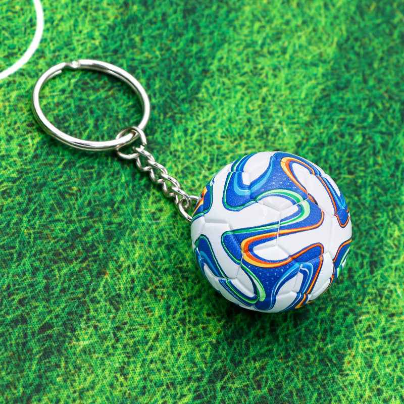 Football Keychain Soccer Keyring Car Key Chains Bag Pendants Gifts Key Ring Sport