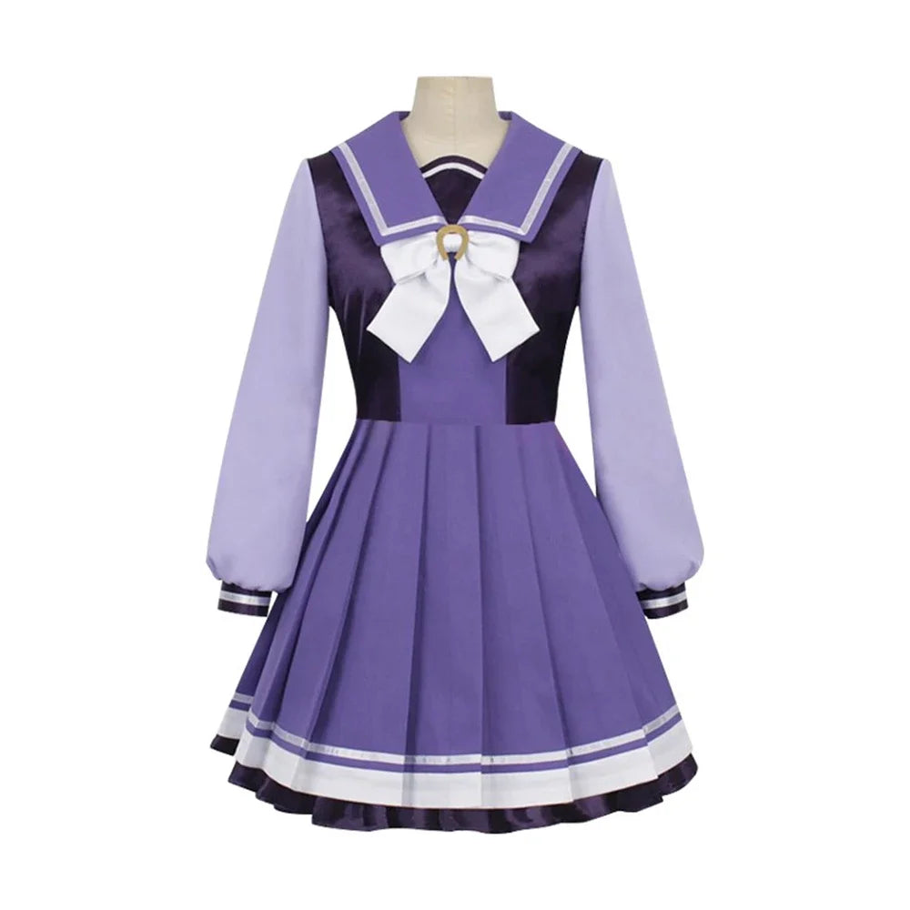 Mejiro McQueen Anime Cosplay Costume Set - Unisex Polyester Uniform