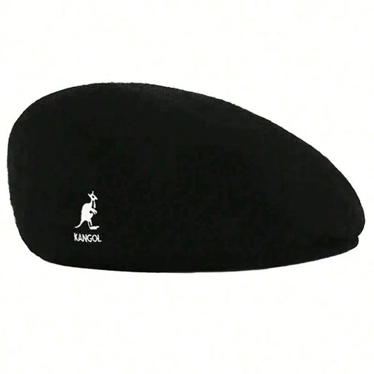 New Luxury Wool Beret Hat Women Men Four Seasons Knitted Thin Breathable Mesh Berets Cap Autumn Winter Beanie Stars Same Style