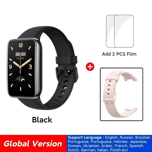 For Global Version Mi Band 7 Pro AMOLED Screen Blood Sleep Breathing Oxygen Monitoring Health Management Smart Watch