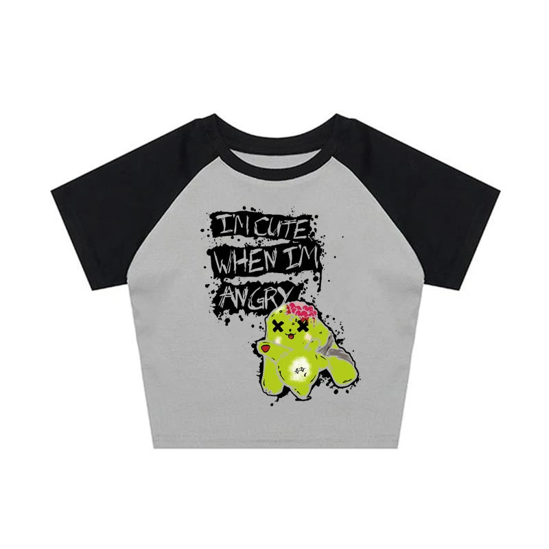 Crop Top Sexys 2000s Y2k Tops With Suspenders Corset Top for Women Harajuku Aesthetic Clothing Women's Cropped Tanks & Camis Emo SS69 13.69 Grey / XL