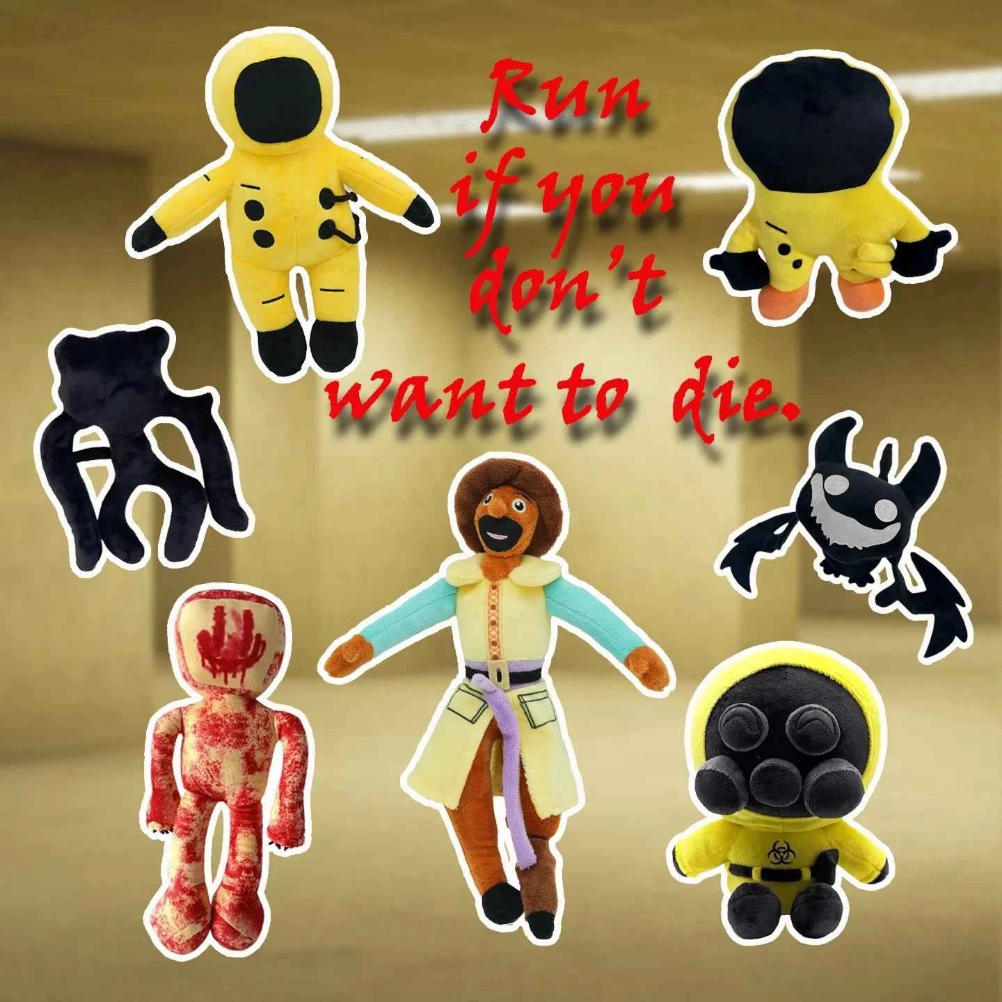 The Backrooms Plush Toy Plush Toys Horror Game Anime Plushie Dolls Stuffed Toy Room Decoration Birthday Gifts