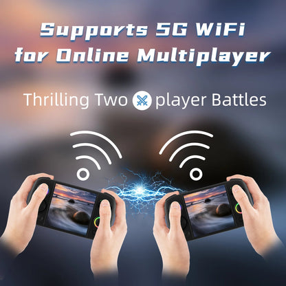 ANBERNIC RG Cube Handheld Game Console 3.95'' IPS Multi-touch Screen T820 Android 13 RGB Joystick 5200mAh Video Gaming Consoles SS69