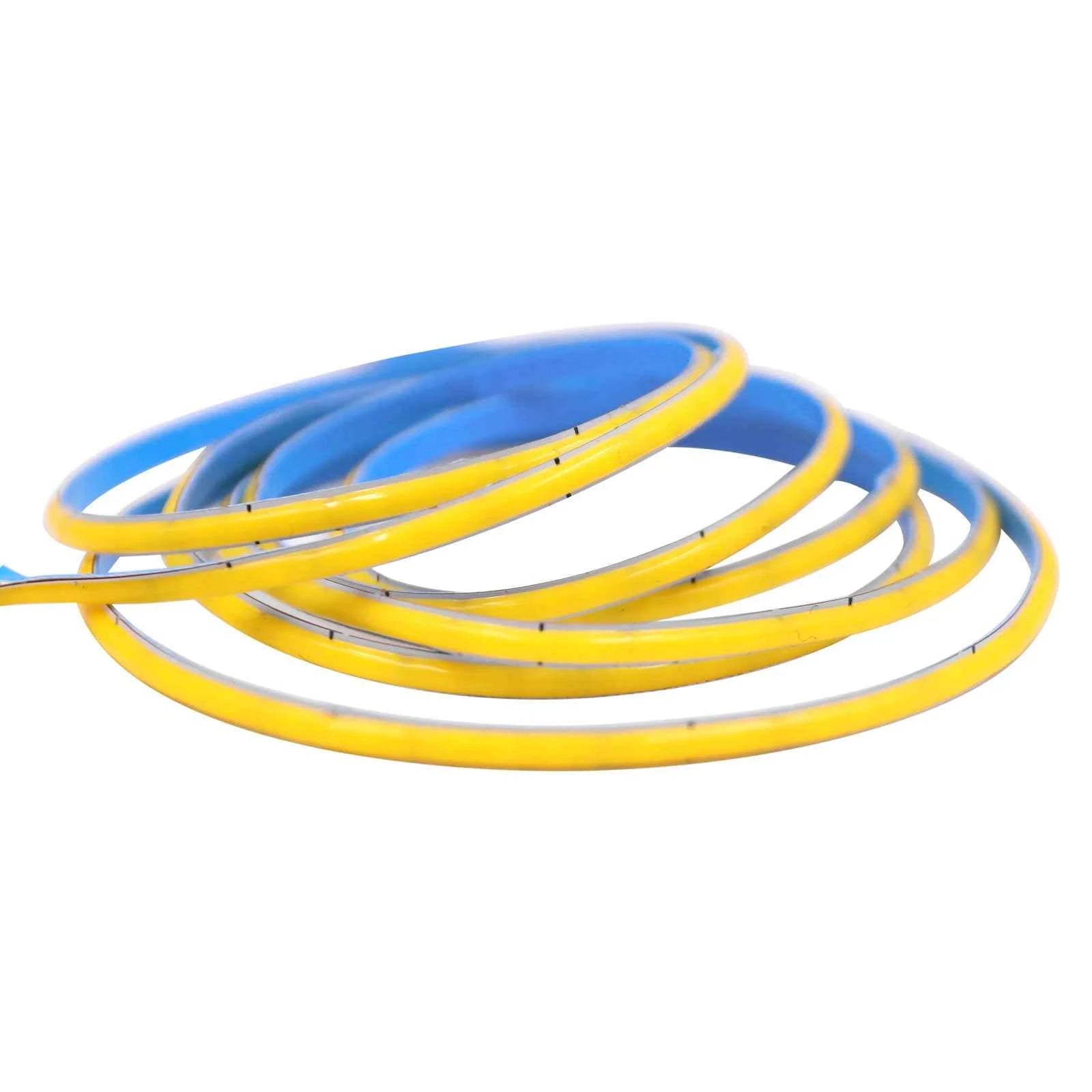 DC 5V USB COB Strip 3MM 5MM 8MM White/Pink/Red/White/Yellow/Yellow/Ice Blue/Green Flexible Ribbon Rope Home Decor TV Backlight