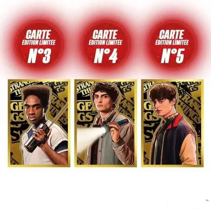 PANINI Stranger Things Series Will Byers Eleven Character Peripheral Collection Cards Stickers Hanging Box Toys Holiday Gifts