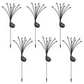 8-Head Solar Firefly Lights LED Solar Outdoor Decorative Garden Lights Waterproof High Flexibility Yard Patio Pathway Holiday