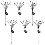 8-Head Solar Firefly Lights LED Solar Outdoor Decorative Garden Lights Waterproof High Flexibility Yard Patio Pathway Holiday
