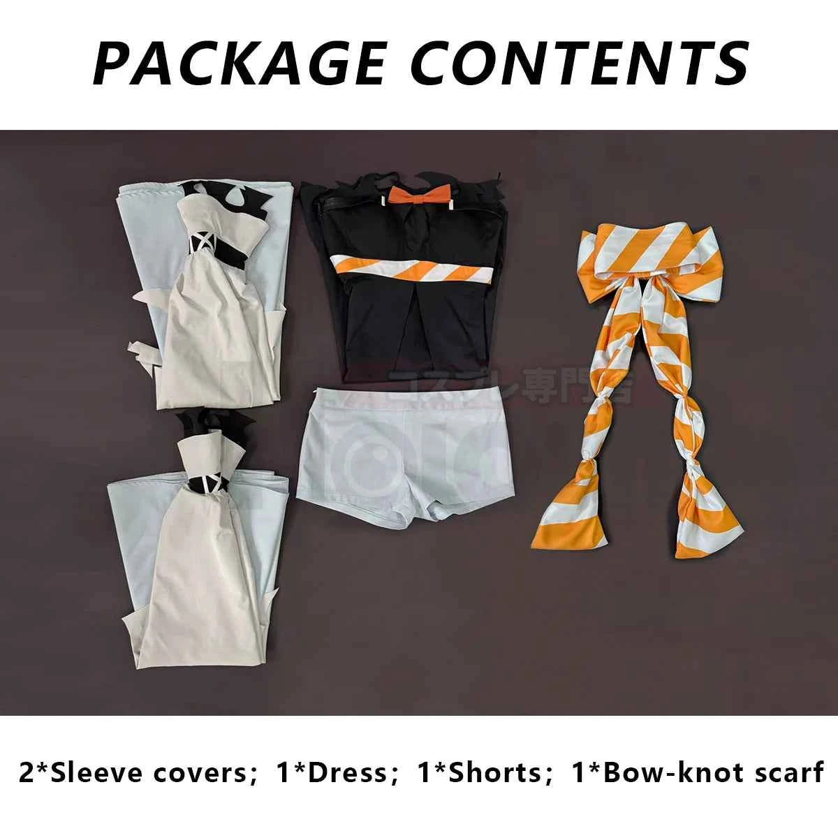 HOLOUN Gachiakuta Anime Amo Cosplay Costume Boot Covers Dress Scarf Shorts Sleeves Convention Halloween Christmas Gift