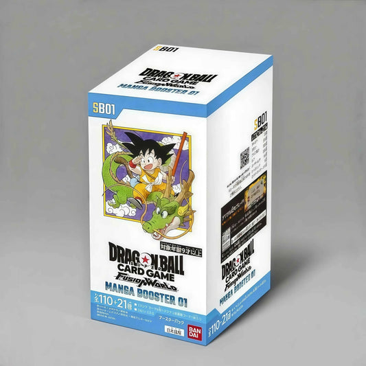 Bandai Dragon Ball Manga Booster 01 Fusion World Series TCG Game Card 40th Anniversary Version Anime Collectibles Trendy Toy