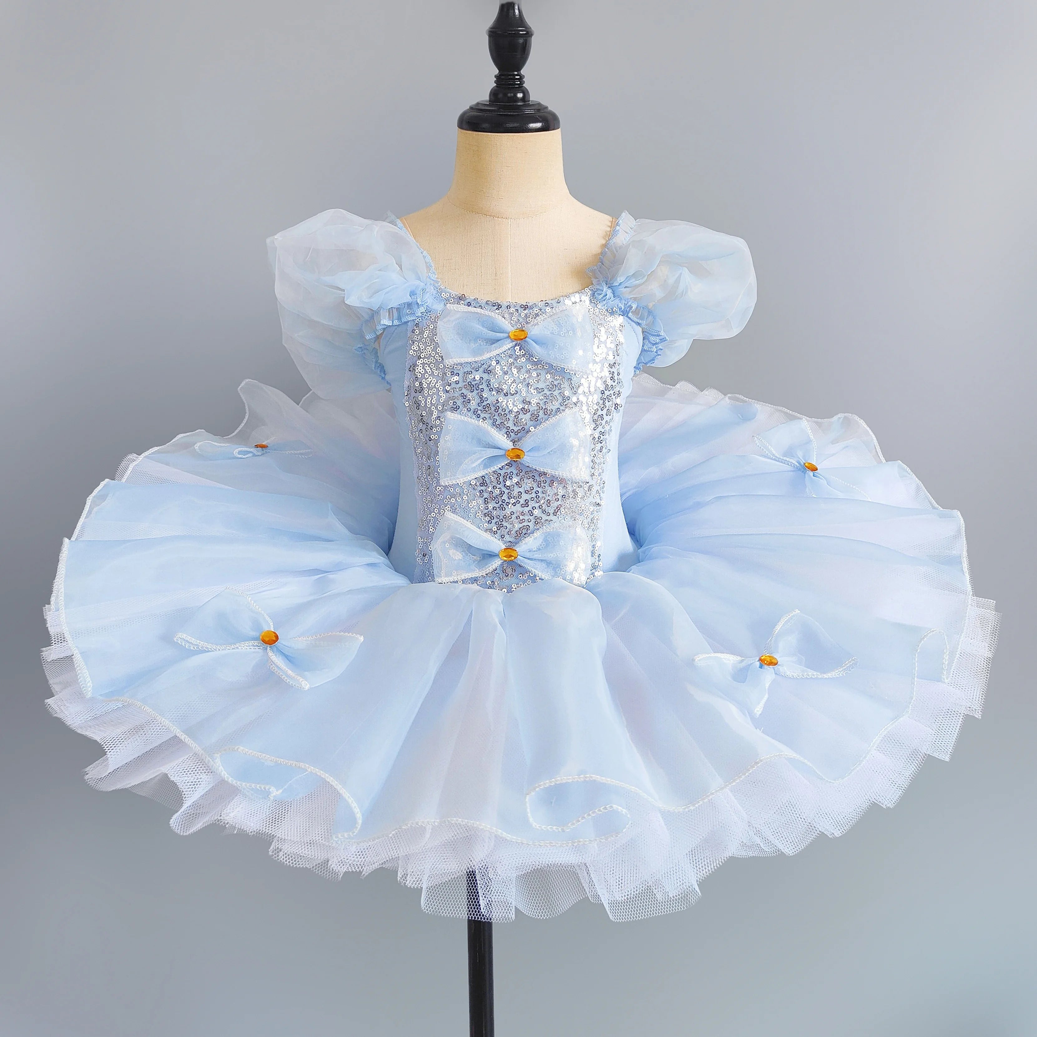 Girls Ballet Tutu Dress for Kids Princess Performance Fairy Costume