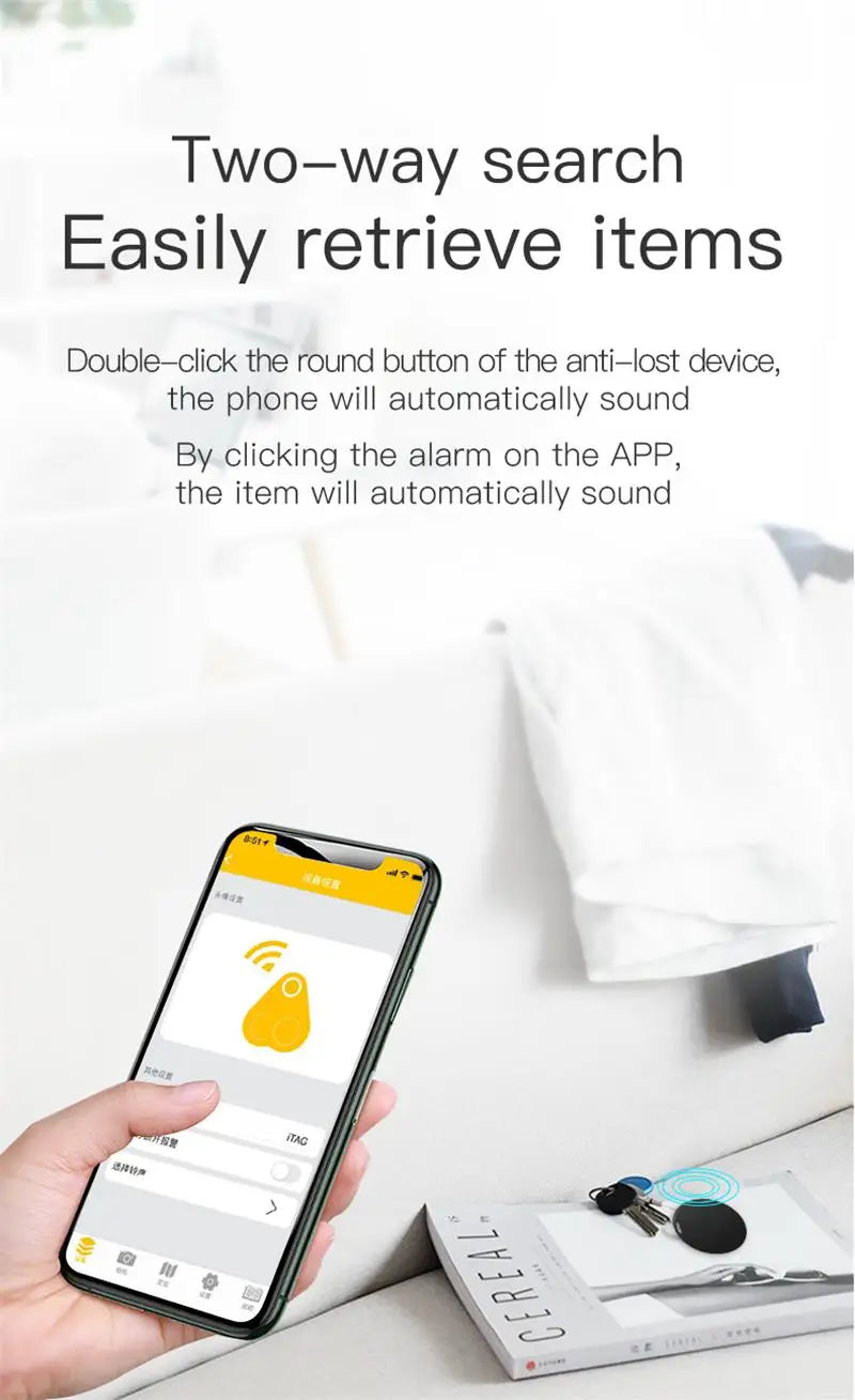 Xiaomi New Mini GPS Tracker Bluetooth 5.0 Anti-Lost GPS Device Car Tracking IOS Android Smart Finder Locator Accessory 2025 - SS69 