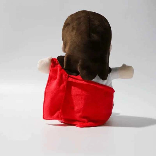 38CM Breath Jesus Soothes Plush Toy   for Kids Soft Soothing Jesus Plushies Comforting Jesus Heart Toy Easter Christmas Gifts