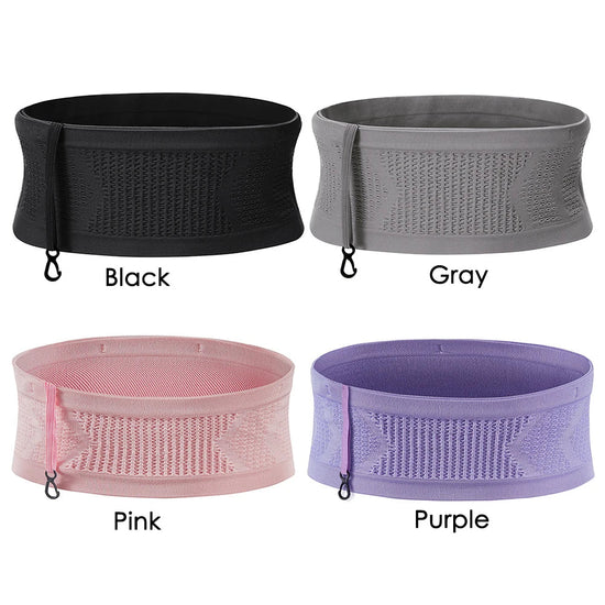 Seamless Anti-Theft Pack Belt Bags Portable Invisible Running Belt Waist Pack Elastic Breathable High-Capacity for Outdoor Sport SS69