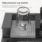 BOSX Stainless Steel Kitchen Sink with Waterfall Faucet