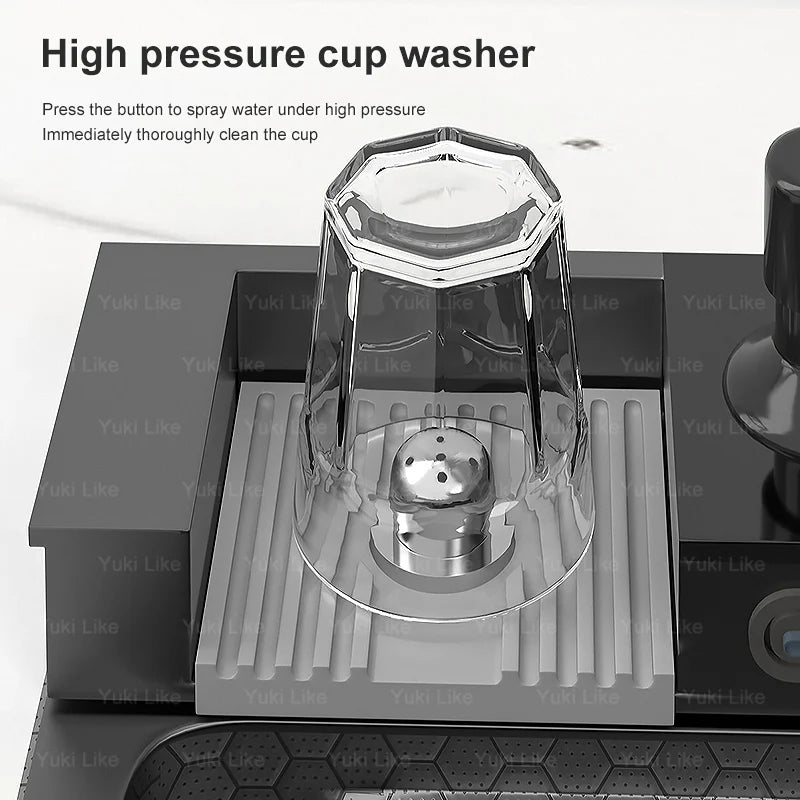 BOSX Stainless Steel Kitchen Sink with Waterfall Faucet