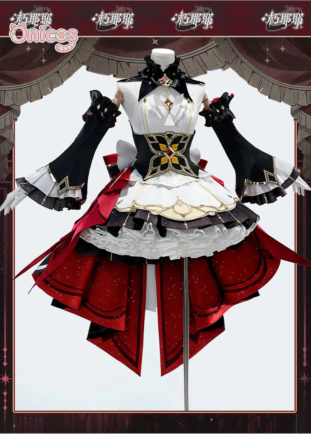 Impact Sandrone The Marionette Cosplay Costume Game Model Outfit New Women Dress Halloween Role Play Clothes Onicos