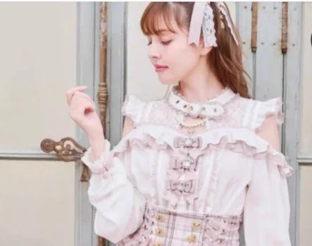 Women's Off-the-Shoulder Bow Chiffon Blouse