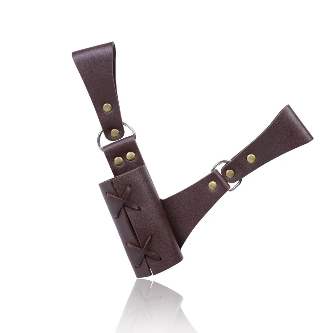 Medieval Knight Belt Synthetic Leather Sword Holder