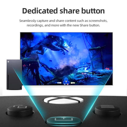 Microsoft Xbox Core Wireless Controller -  Pulse Cipher/ White/Black- for Xbox Series S X XSS XSX Xbox One Controller SS69