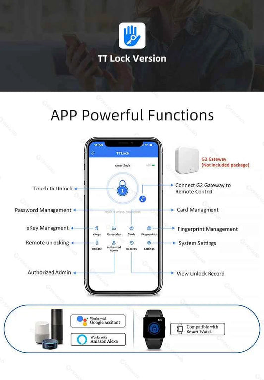 TTlock Smartkey Lock Box Home Key Wireless Smartlock Box Electronic Key Box App Digital Code Bluetooth Key Safe Padlock for Host