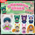 The Apothecary Diaries Cute Pet Pavilion Series blind box figures featuring characters in animal hoods