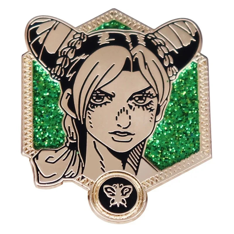 JoJo's Bizarre Adventure Enamel Lapel Pin Collect Badge Cute Children Gift Jewelry Adorn Backpack Hat Collar Brooches