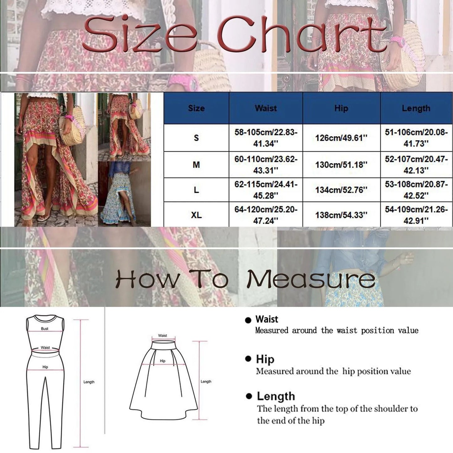 Summer 2025 New Cotton Floral Print Irregular A Line Skirt Women Bohemia Short Front And Long Back Skirts Loose Swing Skirts SS69