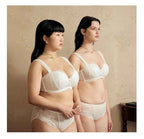French Lace Bra for Women Big Chest Appears Small Push-up Bra Breast Collection Top Up Anti Sagging Large Size Lingerie GT8907