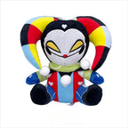 Fizzarolli Clown Cosplay Costume Set - Polyester Top, Pants & Hat