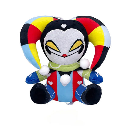 Fizzarolli Clown Cosplay Costume Set - Unisex Polyester Top Pants and Hat