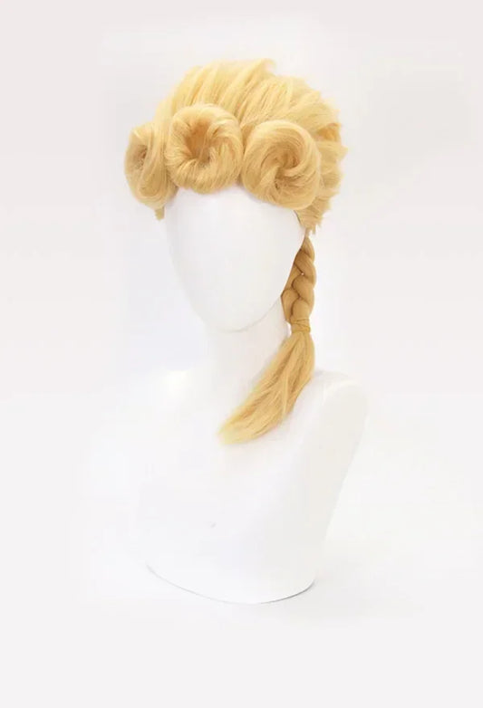 Miccostumes Giorno Giovanna Golden Wind Cosplay Costume Set - PU Leather