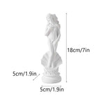 1 PC Venus Aphrodite Hellenic Divine Sculpture Resin Deity Figurine Home Decor Art Piece Creative Greek God Miniature Decoration