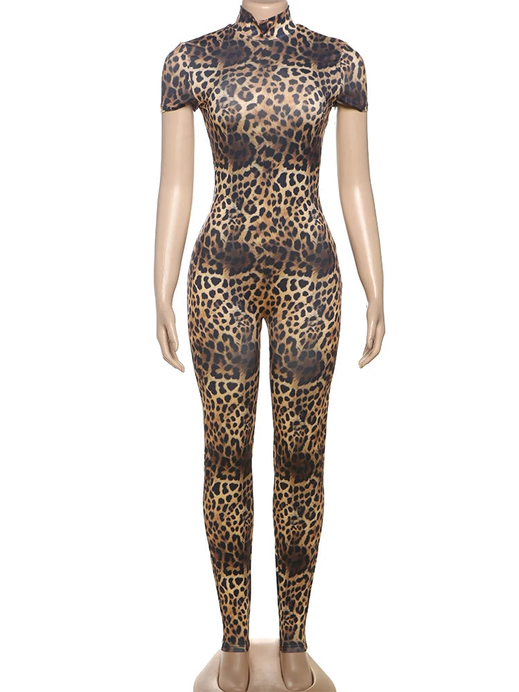 Nibber Sporty Backless Jumpsuit Women Peach Buttocks Fitness Shorts Sleeve Summer Trend Street Activity Casual Workout Overalls SS69