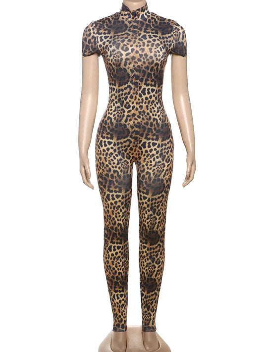 Nibber Sporty Backless Jumpsuit Women Peach Buttocks Fitness Shorts Sleeve Summer Trend Street Activity Casual Workout Overalls SS69