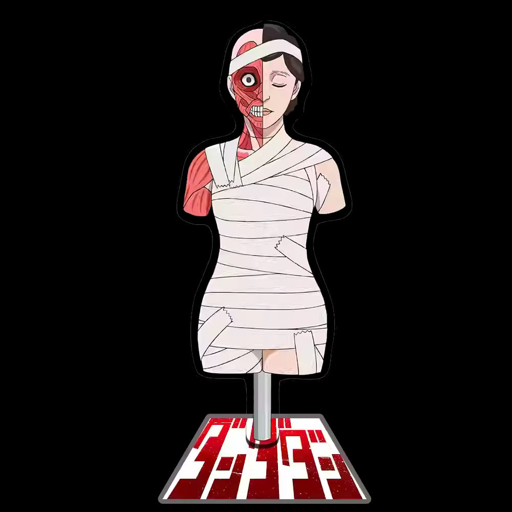 Anime Dandadan Momo Acrylic Keychain Stand Model Plate Fans Bag Gift Figure Display Fashion Cosplay Ornaments Decoration 15cm SS69 9.69 10 / 15 cm / CHINA