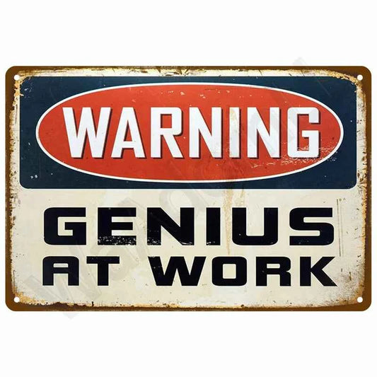 Vintage Tin Sign Home Decor Items Wall Decor Art Wall Mural Room Decoration Items Decor Men Retro Metal Sign Plate Bar Posters