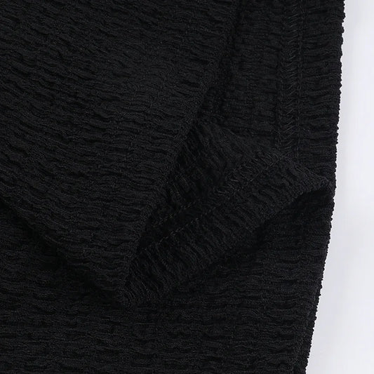 Goth Dark Punk Grunge Fishnet Patchwork Off Shoulder T-shirts Trim Corn Strap Halter Tops Autumn Mall Gothic Streetwear T-shirt