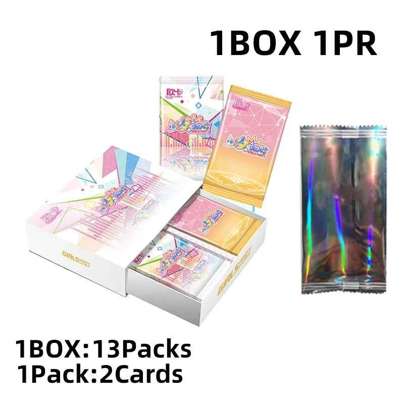 Goddess Story Collection Cards Board Playing Games Carts Paper Kids Toys Anime Gift Table Christmas Brinquedo