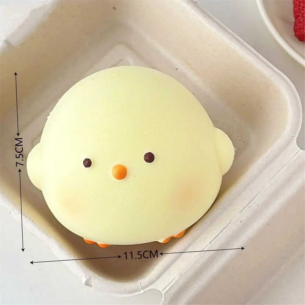 Anti-stress Squishy Watermelon Toys Slow Rising Fidget Toy Fruit Pinch Squeeze Toy Funny Stress Reliever Reduce Pressure Prop SS69 7.69 chick
