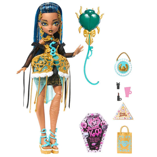 New Genuine Limited Edition Barbie Dolls Monster High Prom Dress Barbie Fashion Doll Collector'S Edition Model Girls Gift Toys SS69 68.69 Cleo De Nile