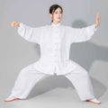 Chinese Tai Chi Uniform Cotton Wushu Kung Fu Clothing Kids Adults Martial Arts Wing Chun Suit Taichi Performance Tang Suit Taiji