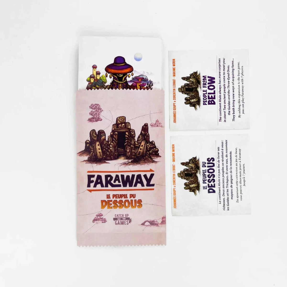 Faraway Board Game 2-6 Players Party Funny Table Game  Friends Entertainment Strategy Cards Game - PEOPLE FROM BELOM Expansion
