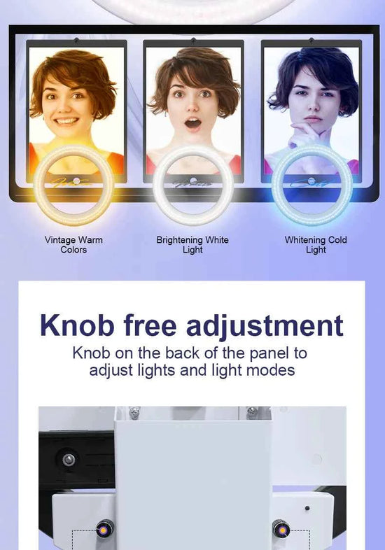 Photo Booth Machines Wedding For iPad 10.5'' 11'' 12.9'' 13'' 12.3'' ipad Photobooth with 2 Panels 9.7 Selfie Photo Booth